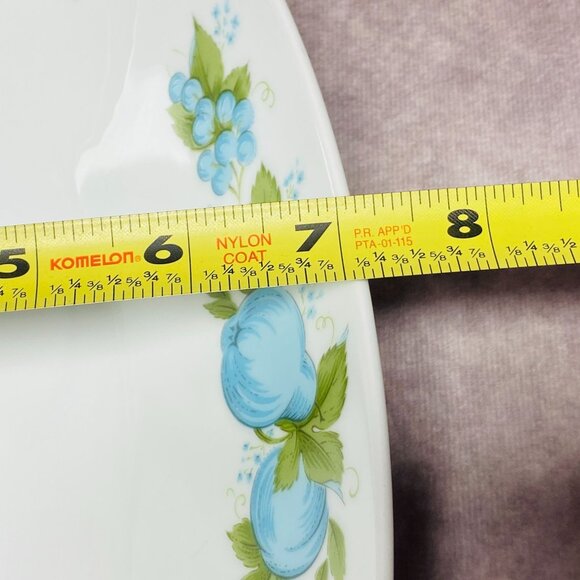 Noritake Cook N Serve Blue Orchard 10" Vegetable Bowl China 6695 - Picture 9 of 10